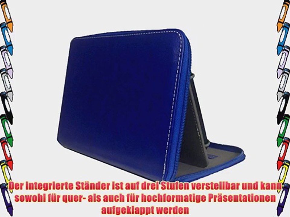 TREKSTOR Surftab Volks-Tablet / Xiron 10 zoll 360? drehbare Tablet PC Tasche mit Aufstellfunktion