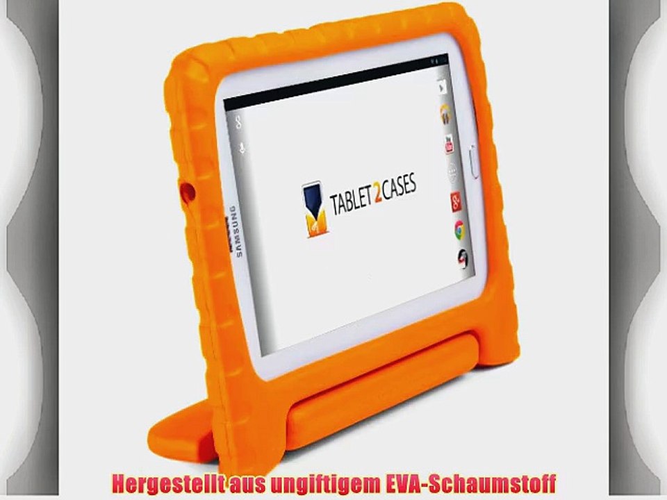 Cooper Cases(TM) Dynamo Samsung Galaxy Note 8.0 N5100/N5110 H?lle f?r Kinder in Orange (Leicht