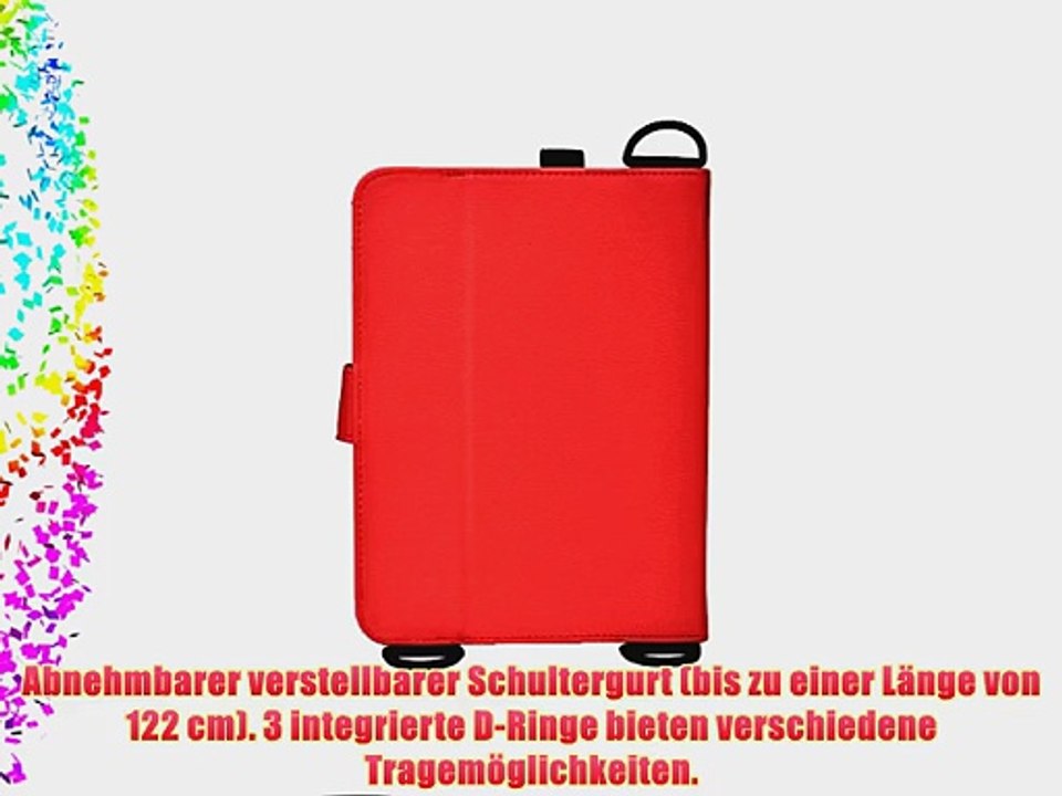 Cooper Cases(TM) Magic Carry Archos 70 / 70b / 80 Titanium Tablet Folioh?lle mit Schultergurt