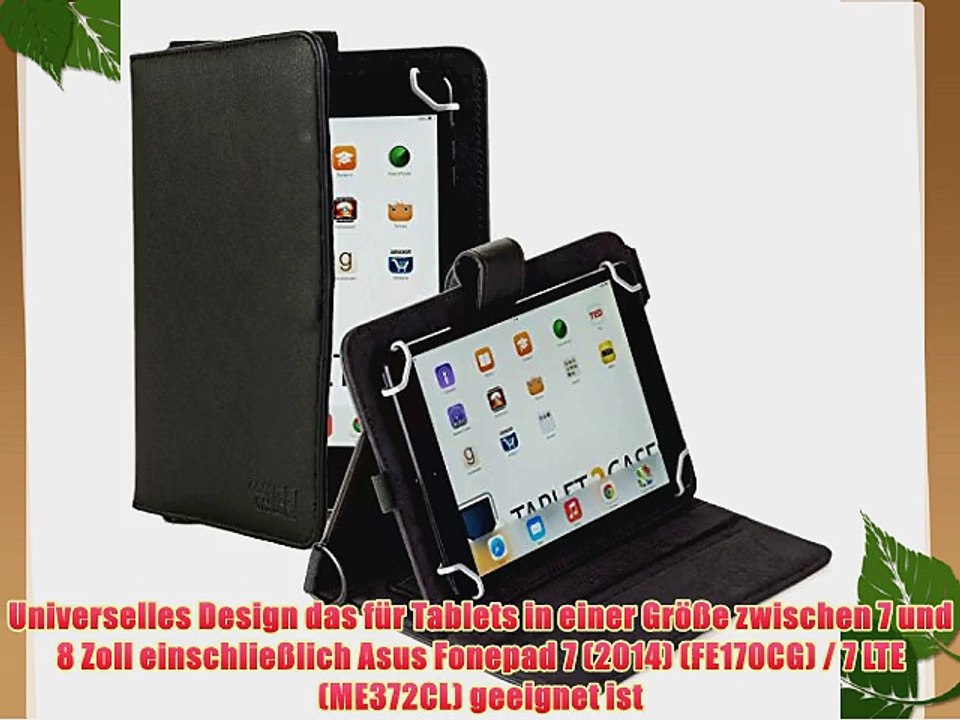 Cooper Cases(TM) Magic Carry Asus Fonepad 7 (2014) (FE170CG) / 7 LTE (ME372CL) Tablet Folioh?lle