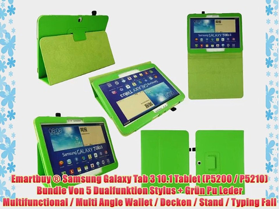 Emartbuy ? Samsung Galaxy Tab 3 10.1 Tablet (P5200 / P5210) Bundle Von 5 Dualfunktion Stylus
