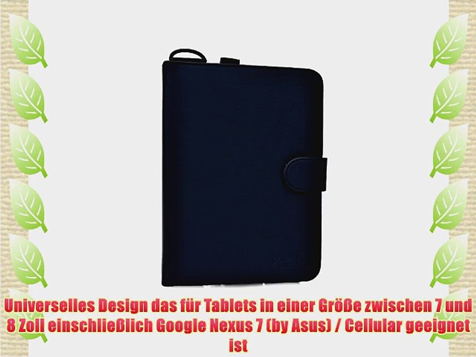 Cooper Cases(TM) Magic Carry Google Nexus 7 (by Asus) / Cellular Tablet Folioh?lle mit Schultergurt