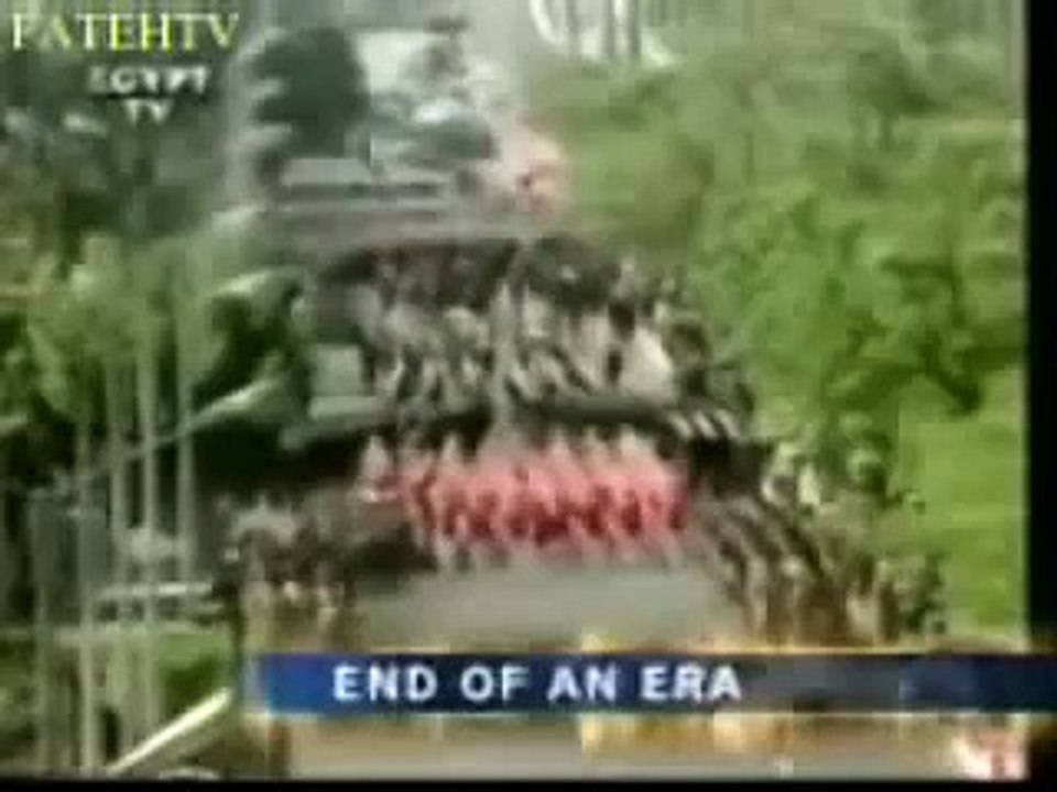 Yaseer Arafat's burial