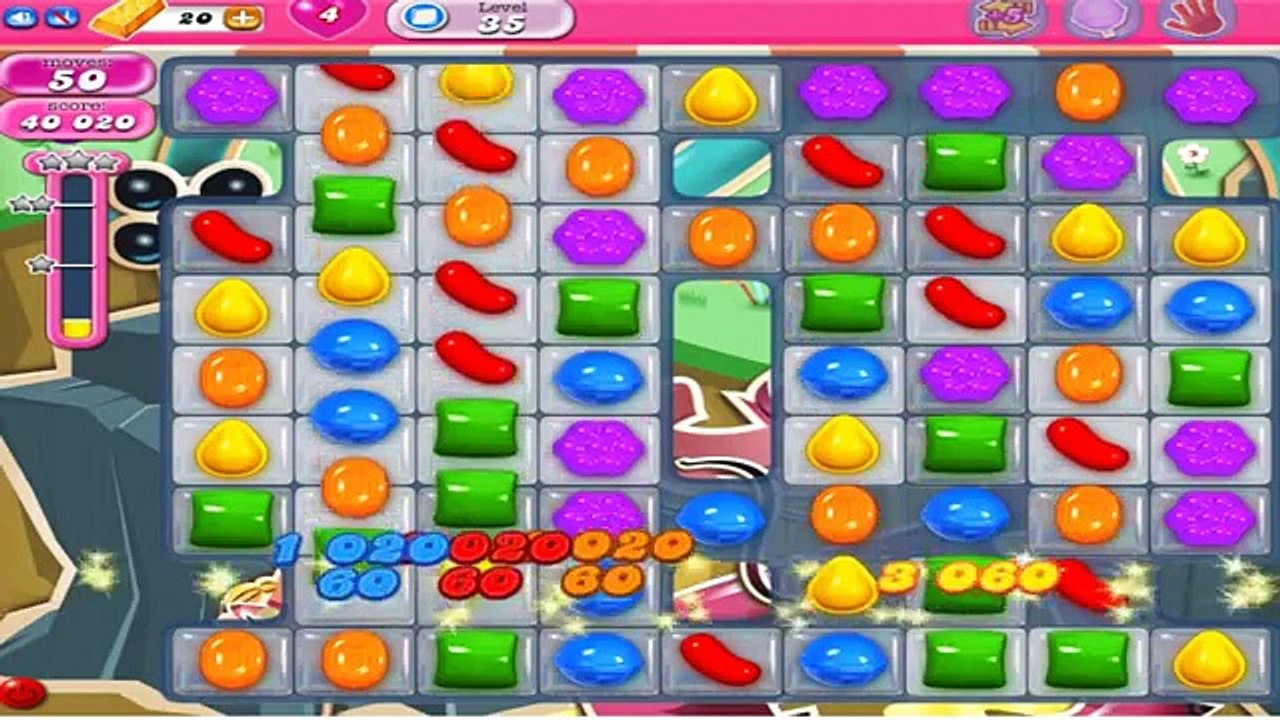 Candy Crush Saga Gameplay Level 35