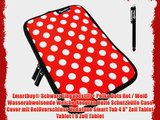 Emartbuy? Schwarz Eingabestift   Polka Dots Rot / Wei? Wasserabweisende Weiche Neopren H?lle