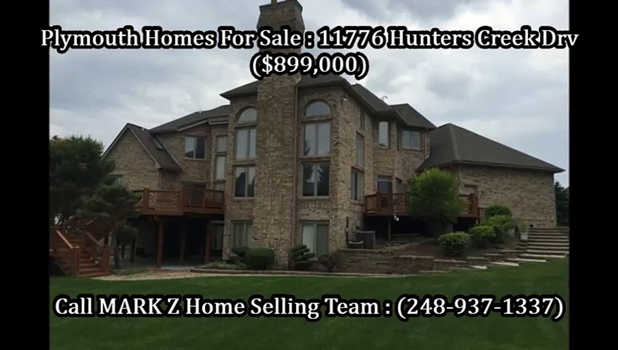 Plymouth Homes For Sale By MARK Z Home Selling Team : 11776 Hunters Creek Drv