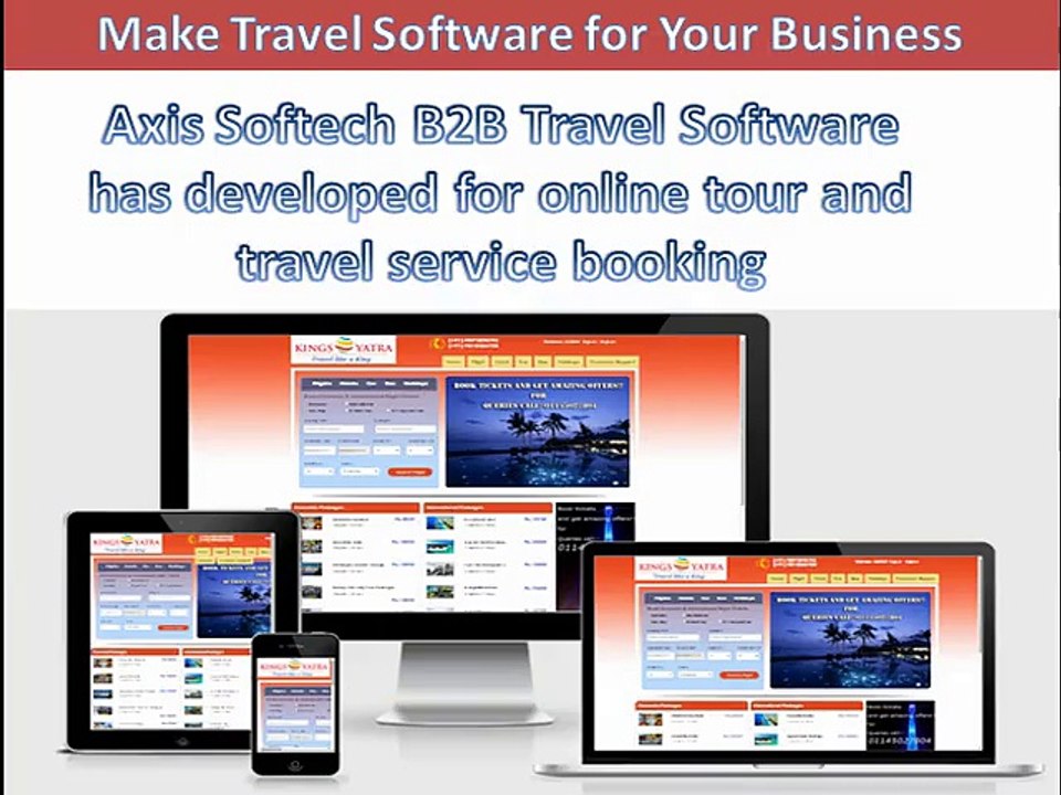 B2B Portal for Travel Agents | Online B2B Travel Agency | B2B Travel Software Solutions Company