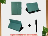 Luxus Blau Krokodil Lederner Tasche Case H?lle f?r Point of View PROTAB26XXL 10.1 10.1 Zoll