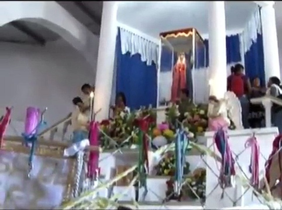 Visita a la Virgen de Chuina en Champotón, Campeche