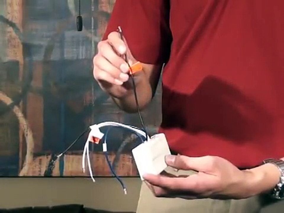 How to Install a Ceiling Fan Remote - 5xxxx Series Models