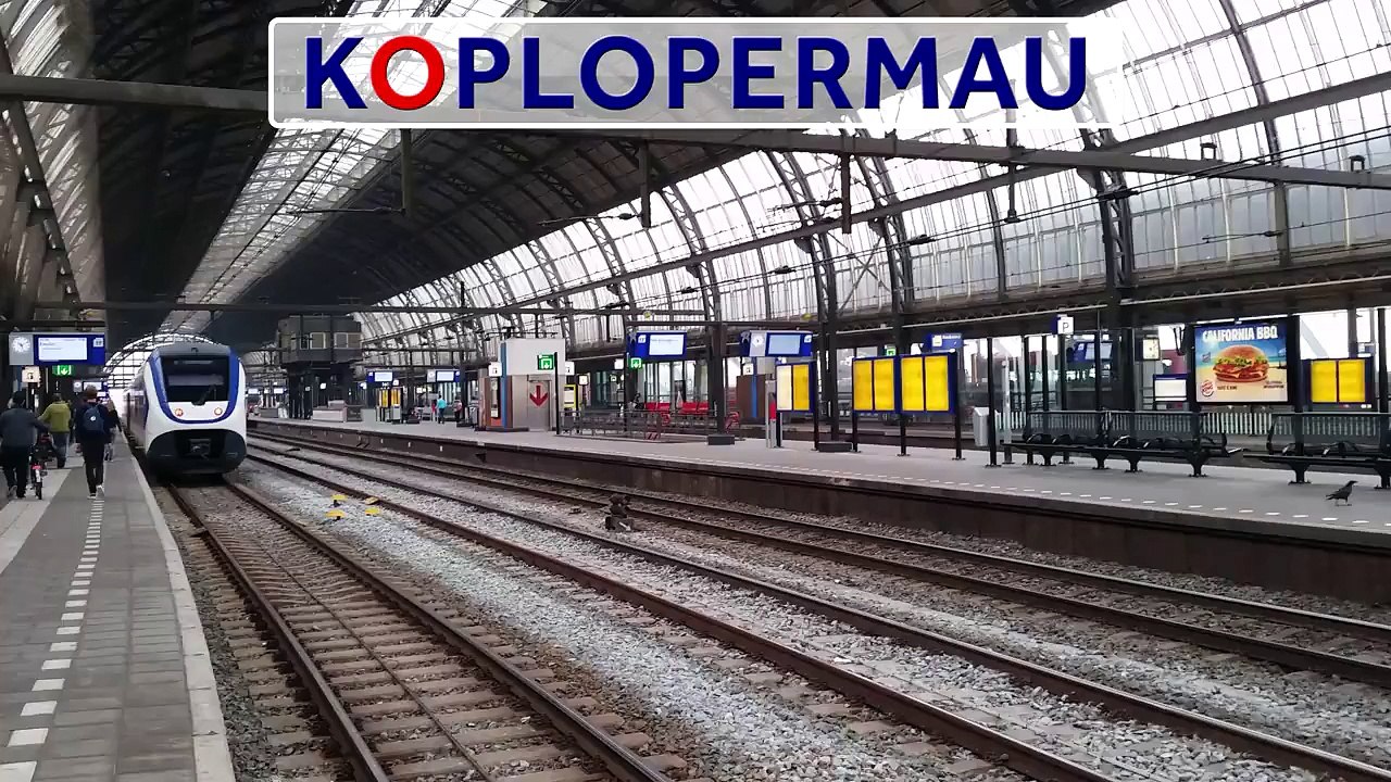 [4k / 2160p video] Thalys vertrekt van Amsterdam Centraal naar Watergraafsmeer!