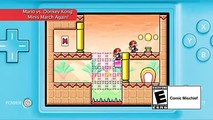 Mario vs Donkey Kong: Minis March Again - Gameplay trailer