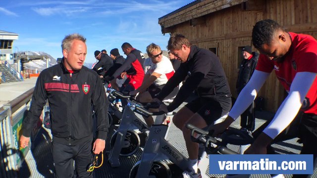 Grosse séance du RCT en altitude 3032 à Tignes