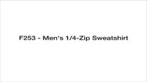 Embroidered Men's 1/4-Zip Sweatshirt - F253