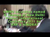 UMNO atrocities named & shamed at Pravasi International Conference New Delhi