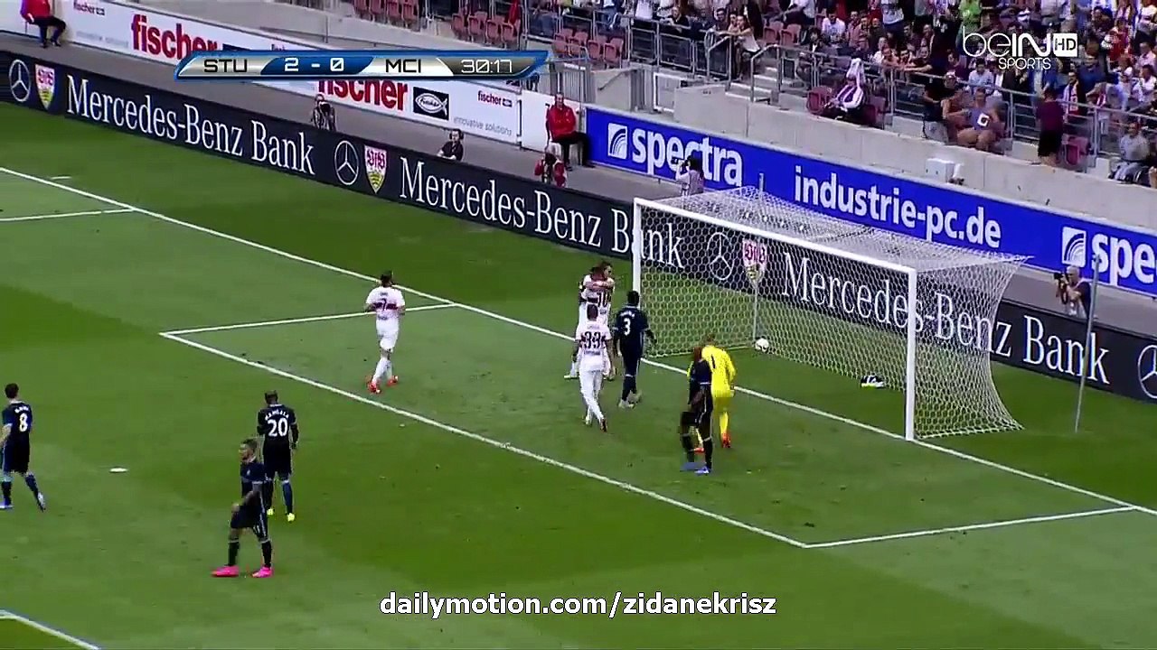 All Goals and Highlights HD | Stuttgart 4-2 Manchester City - Friendly 01.08.2015