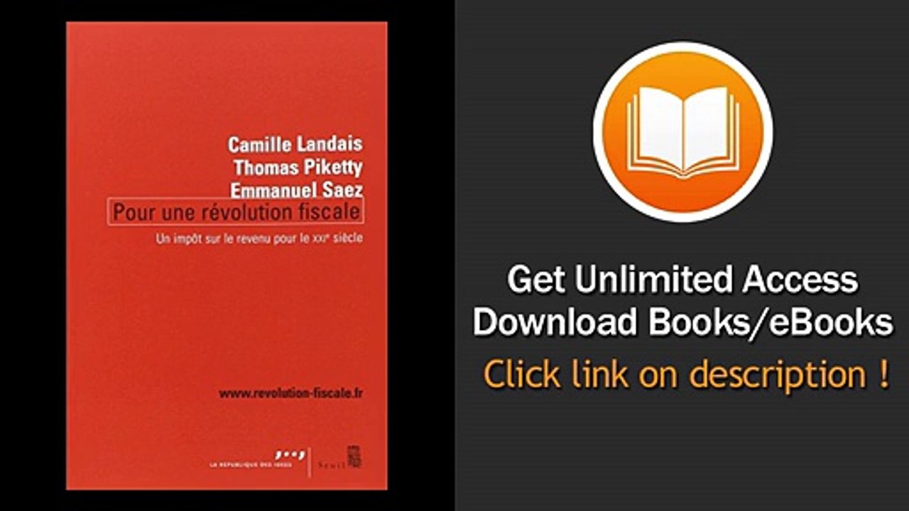 [Download PDF] Pour une revolution fiscale Un impot sur le revenu pour le XXIe siecle