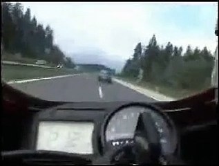 CBR 954 RR Top speed run