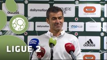 Conférence de presse Red Star  F.C - US Créteil-Lusitanos (0-1) : Rui ALMEIDA (RED) - Thierry FROGER (USCL) - 2015/2016