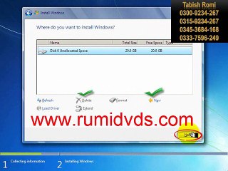windows 7 Installation urdu step 11