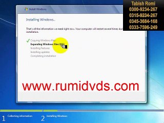 windows 7 Installation in urdu step 13