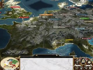 Empire Total War full campaign map