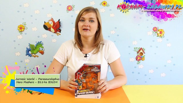 Parasaurolophus - Hero Mashers - Jurassic World - Hasbro - B1196 B3239 - Recenzja