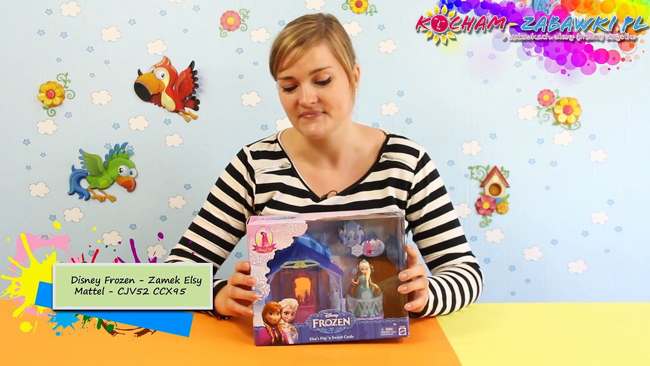 Flip 'N Switch Castle and Elsa Doll / Zamek Elsy - Disney Frozen - Mattel - CJV52 CCX95 - Recenzja