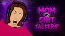 MOM ROASTS SHIT TALKERS OVER CALL OF DUTY! (Black Ops 2 Trolling)