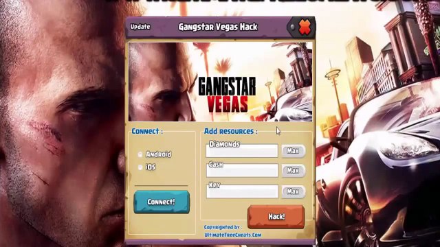 Gangstar Vegas Hack Gangstar Vegas Cheats Diamonds Cash Keys