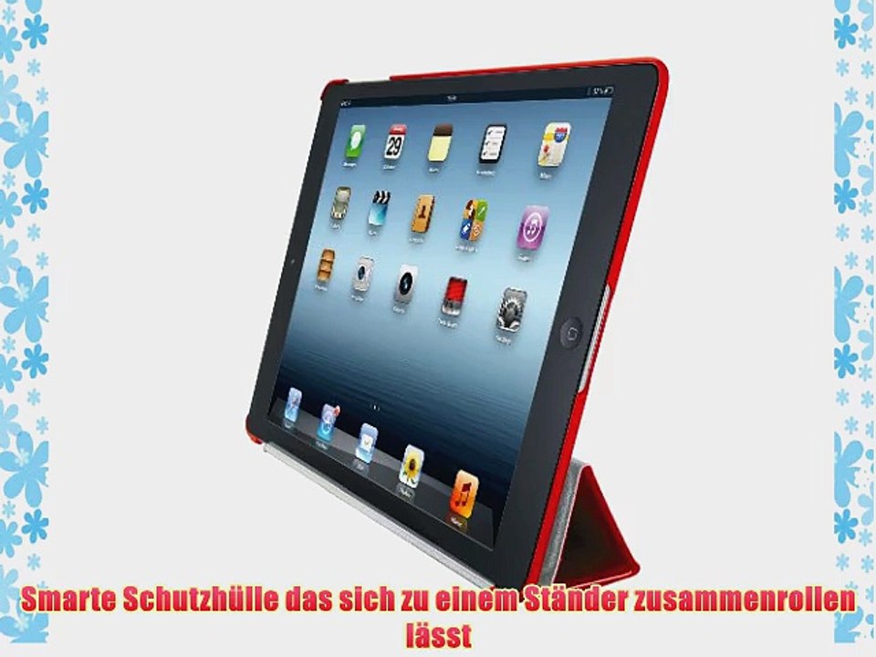 Trust Smart Case und Stand f?r Apple iPad Mini rot