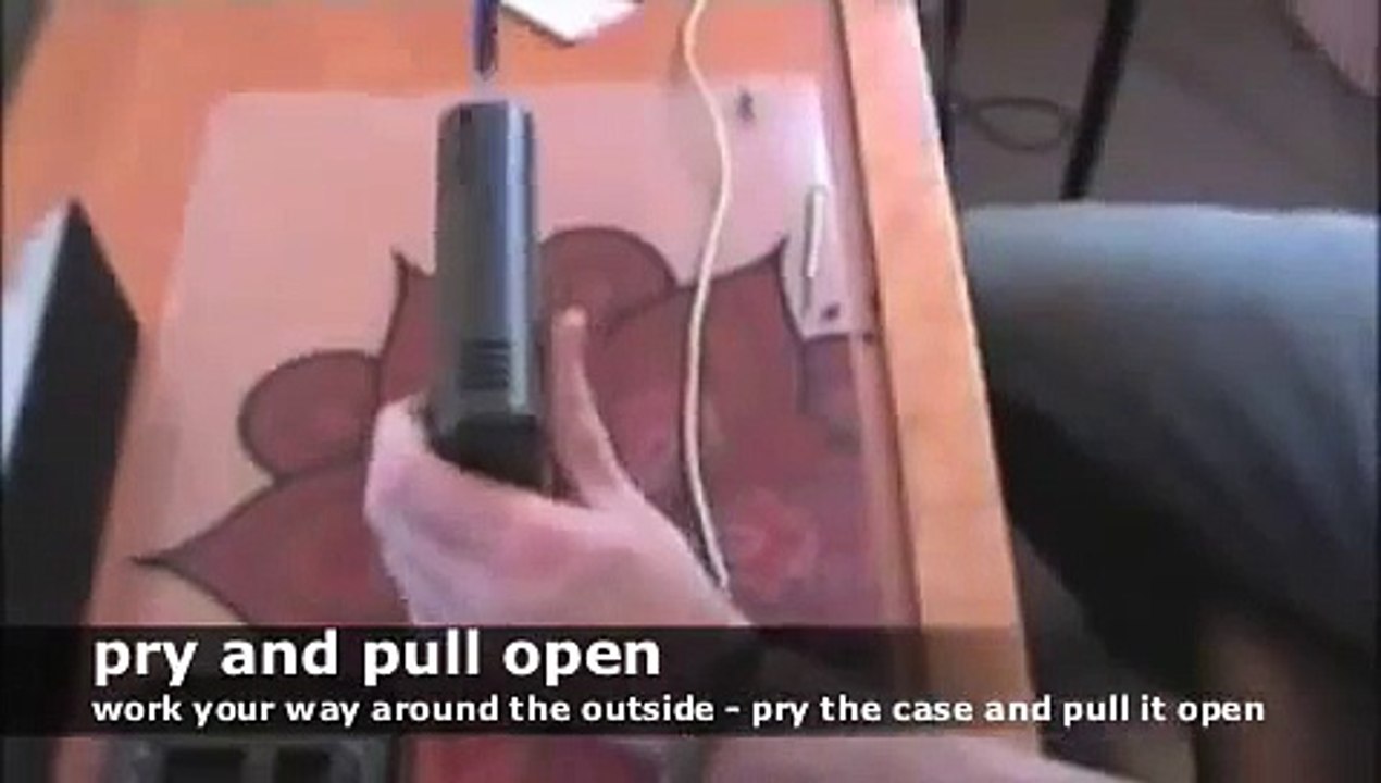 How to open Seagate Freeagent 500GB Case