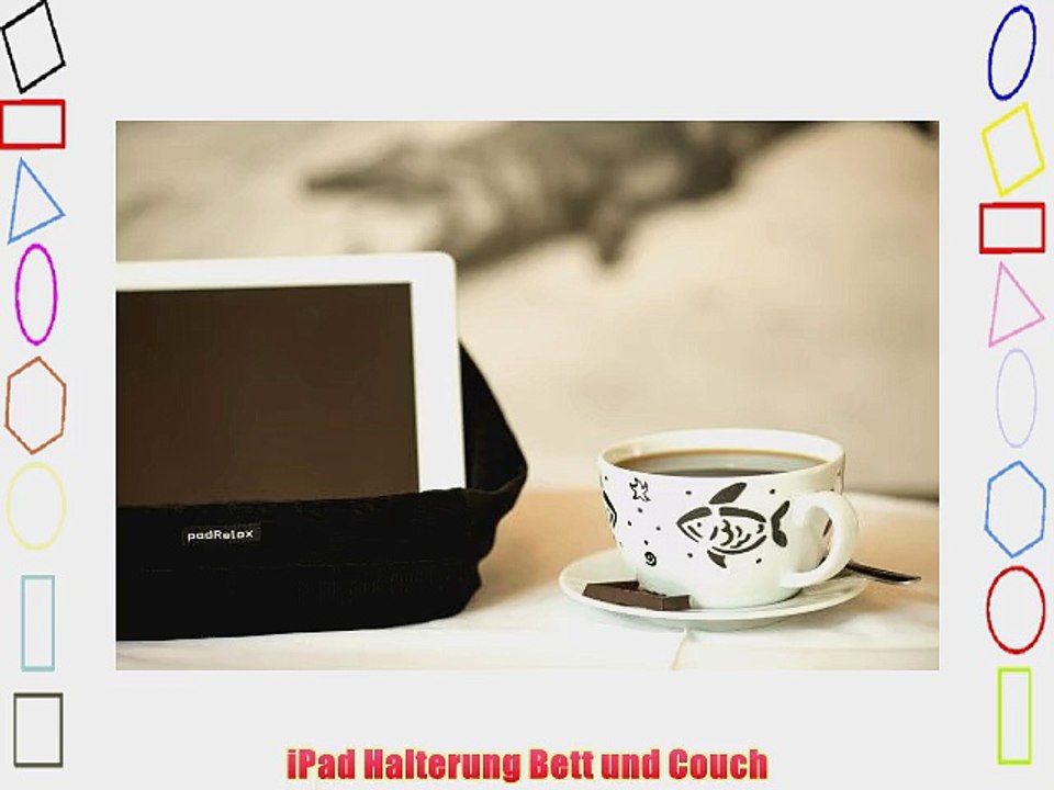 iPad Halter iPad Kissen Halterung f?r Bett und Couch passend f?r iPad 1. bis 4. Generation