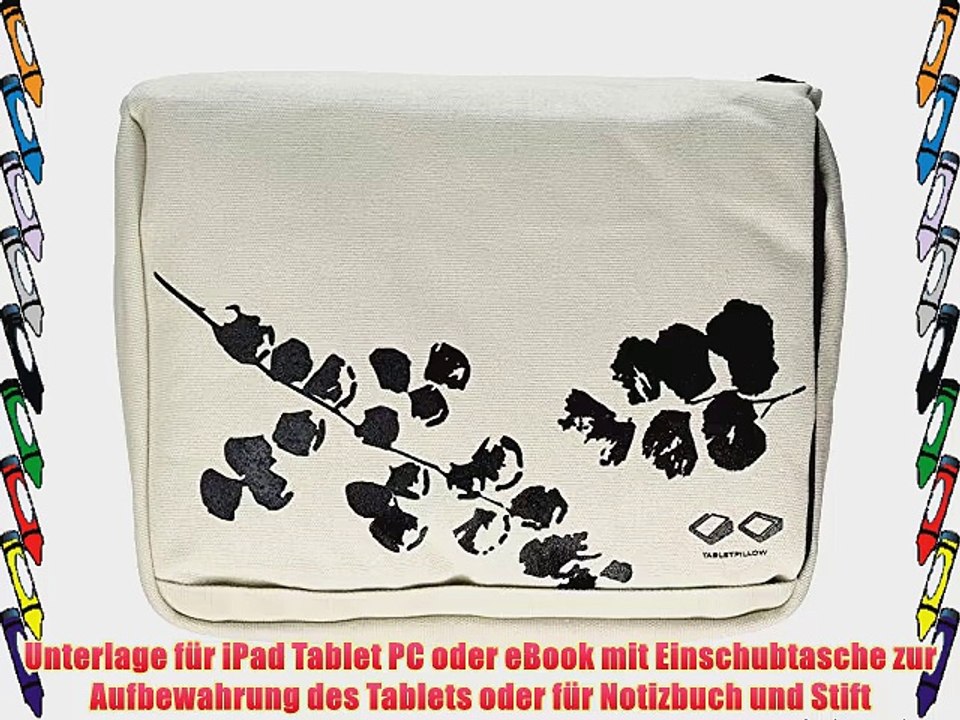 Bosign TABLET PILLOW Soft 2 f?r iPad/tablet PC und eBook - cream /schwarz