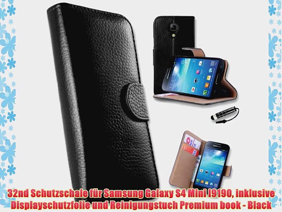 32nd Schutzschale f?r Samsung Galaxy S4 Mini I9190 inklusive Displayschutzfolie und Reinigungstuch