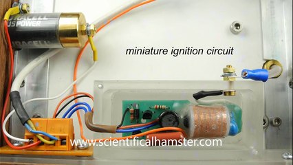Ridders 4 Stroke IC engine with glass cylinder