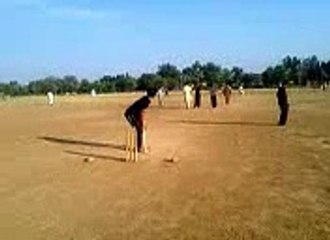 my cricket team wining his match in f-17 ground kohat
