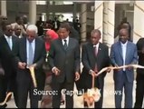 President Kikwete launches the Nelson Mandela African University of science and technology.