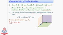 Scalar or Dot Product