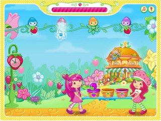 Strawberry Shortcake Cartoon Animation Glimmerberry Catch Game Play Walkthrough