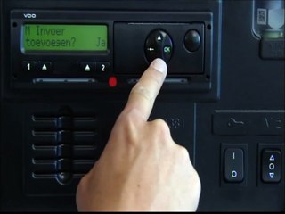 Begin vd Dienst - Digitale Tachograaf Training - Code 95