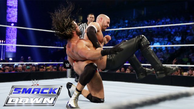 Cesaro vs. Seth Rollins- SmackDown, July 30, 2015
