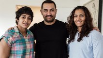 Dangal Movie: Aamir Khan Meets Mahavir Phogat Daughters