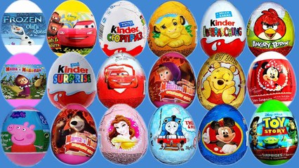 Peppa Pig, Mickey Mouse, Caillou and Paw Patrol Fire Trucks Toy Review by DisneyCarToys