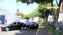 Mexican Taxi Drivers attack UBER drivers' vehicles in Mexico
