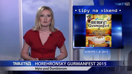 TIPY NA VIKEND 2015-07-31