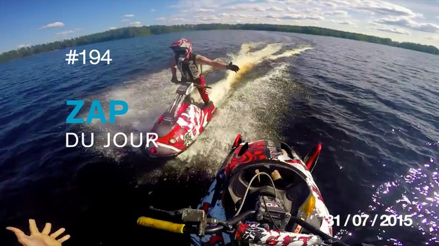 ZAP DU JOUR #194 : Cascade de nuage / Une caméra pour filmer dans la nuit / Kings of Air 2015 / #Satisfaction /