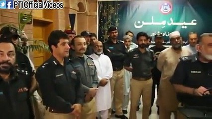 IG KPK Nasir Durrani address at the Eid millan party in central police office, P