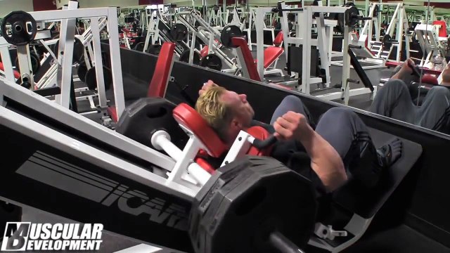 Dennis Wolf Trains Legs