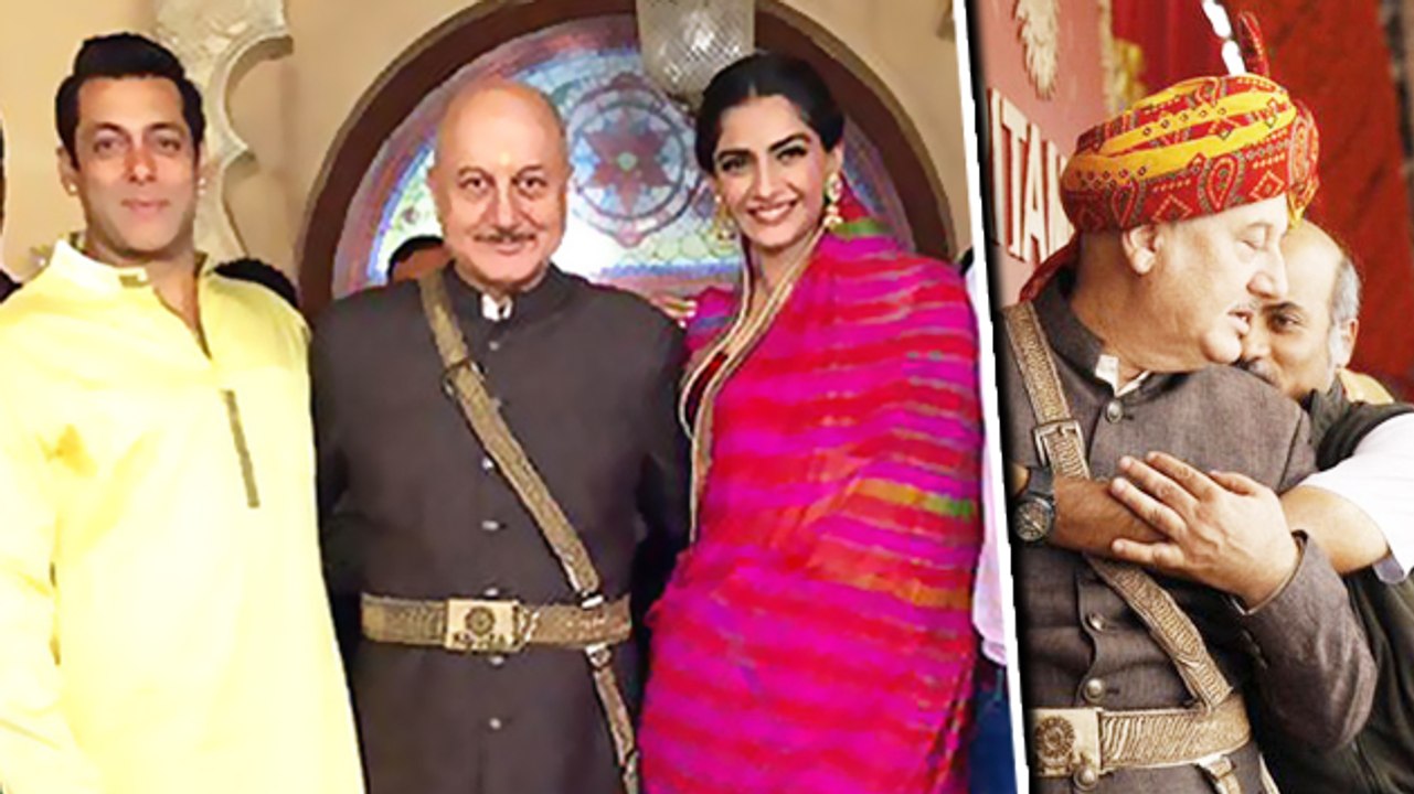 Salman's 'Prem Ratan Dhan Paayo' Onset Pictures | Sonam Kapoor